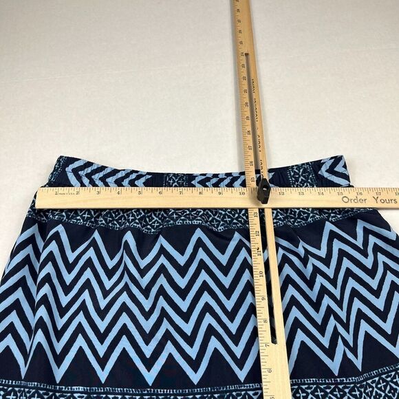 Michael Kors Long Front Split Maxi Skirt Printed Flowy Boho Pull On Size MEDIUM - Picture 5 of 10